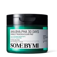 some by mi cosmetica facial aha bha pha 30 days miracle truecica clear pad discos exfoliantes
