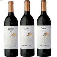 aster crianza vino tinto elaborado con tinta del pais 75 cl 145  pack 3 botellas