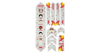 All mountain style kit de proteccion extra stranger things 8bit