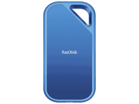 disco duro ssd externo 2 tb - sandisk creator pro portable ssd hasta 2000mbs de lectura ip65 usb-c azul