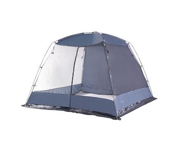 Carpa de jardín beekdaelen poliéster 305x305x213cm - gris [pro.tec]