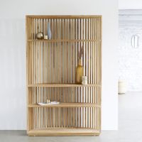 libreria de teca maciza