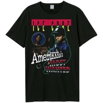 Amplified Clothing Camiseta Amerikkka's st Wanted para hombre