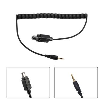 Cable de conexión para Disparador remoto de 2,5mm, conector N10 para Nikon Z7II, Z6II, Z5, D780, D7500, D750, D7200, D7100, Coolpix P950, P1000