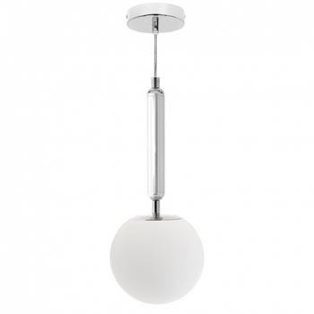 Lampara Colgante Aimee 1xe27 Cromo de FABRILAMP.