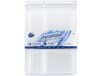 Accesorio frigorífico - Care + Protect CFOK4003, 1.6 l, 3.1 5.0 3 tamaños, Mango ergonómico, Blanco