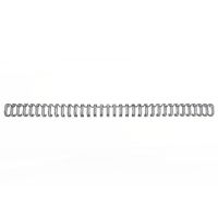 gbc rg8108 espiral metalica  125 mm  negro  100 unidades