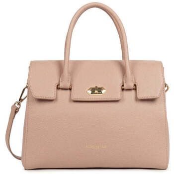LANCASTER Bolso de mano Bolso de mano con solapa con cierre M Milano Cosmos Nude para mujer