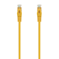 aisens cable de red latiguillo rj45 lszh cat6a 500 mhz utp awg24 amarillo 05m