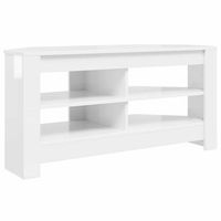 muebledetvdeesquina 102 x 405 x 45 cm brillante vidaxl
