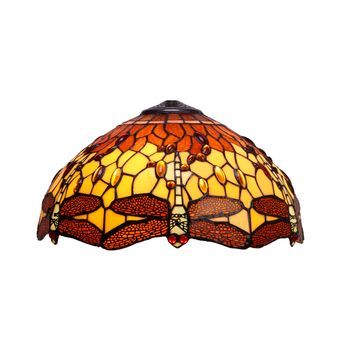 Pantalla Tiffany Suelta Serie Belle Amber D-40cm