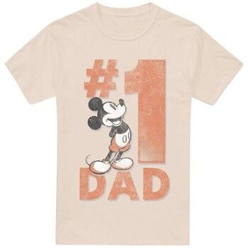 Disney Camiseta Number 1 Dad para hombre