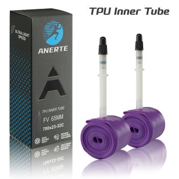 Cámara de aire de TPU NPY para bicicleta de carretera 700x23C 25C 26C 27C 28C 30C 32C, neumático de ciclismo 700C con válvula francesa