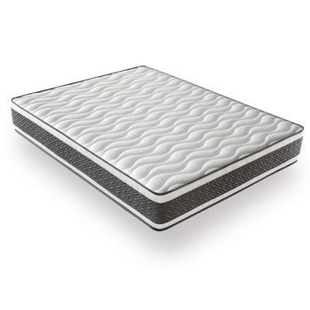 Colchón 160 X 200 Muelles Ensacados | Alto 25cm | Firmeza Alta Ideal Para Molestias De Espalda | Doble Cara Invierno-verano | Ultra Transpirable | Anti-stress Collection | Dagostino Home
