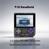 nueva consola de videojuegos retro v10 pantalla ips de 35 pulgadas gba dot-to-dot de alta definicion 480320 regalos para ninos