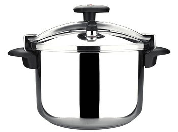 Olla a presión - Magefesa Star, Capacidad de 4 litros, 3 Sistemas seguridad, Acero inoxidable