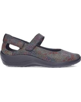 de ARCOPEDICO MINAVI LICRA ESTAMPADA NEGRA NEGRO
