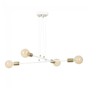 Lámpara de techo sives blanco (4 luces)