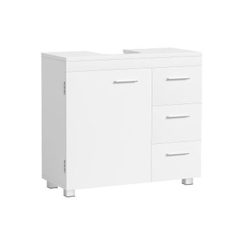 Mueble Bajo Lavabo, Blanco / (30 x 70 x 64 cm)Apto para lavabos de pie