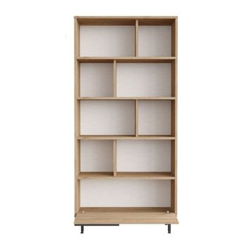 Biblioteca decor efecto nogal l83,9 cm