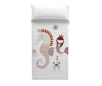 colcha bouti reversible seahorse a 200x260 cm