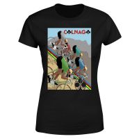 colnago womens t-shirt - black - 5xl - black