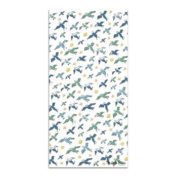 Alfombra Vinílica El Principito Bandada De Pájaros 60x250cm