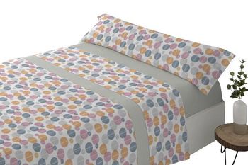 Juego de sábanas tres piezas cama de 90cm celara gris donegal