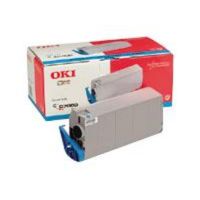 cartucho de toner original oki c7100c7300c7500 cian