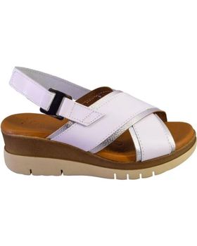 de JORDANA 4199-ZETA SANDALIAS DE MUJER PIEL BLANCO