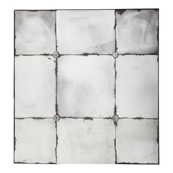 Espejo con efecto envejecido 100x100