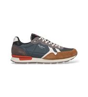 pepe jeans para hombre pms400021 zapatillas brit essence gris 42 plano cordones casual