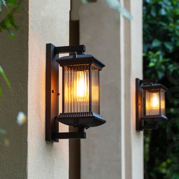 Luz de pared para pasillo, jardín al aire libre, patio, pared Exterior, pasillo, balcón, luz moderna, nueva luz de pared para puerta de Villa china