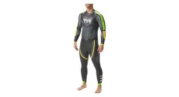 Traje de neopreno tyr hurricane cat 5 negro verde amarillo hombre