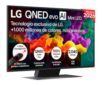 Lg qned evo miniled ai qned86 / televisor smart tv 65