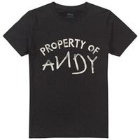 disney camiseta property of andy para mujer