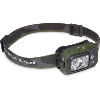 Black Diamond Linterna Frontal Storm 450 Oliva Oscuro