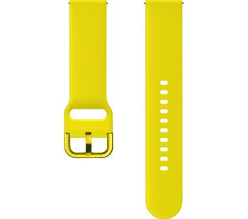 SAMSUNG Galaxy Watch Active Sport Strap - Yellow, Medium, Yellow