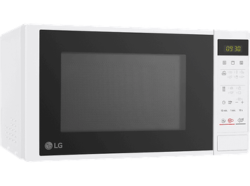 Microondas con grill - LG MH6042DW, 700 W, 2 niveles, Panel táctil, 20 l, Blanco