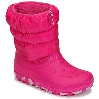 crocs descansos classic neo puff boot k para nina