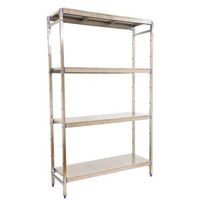 estanteria inoxidable simoninox  4ss2000x1260x400