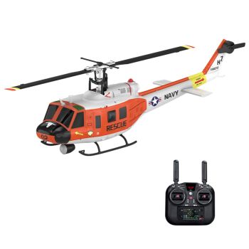 YXZNRC F07H UH-1 2.4G 9CH 6G GPS Localización por flujo óptico TOF LiDAR Mantenimiento de altitud Doble motor brushless