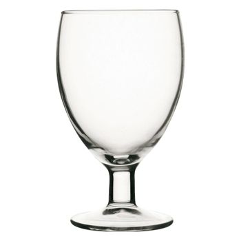 Juego de 12 copas agua vidrio templado 23 cl