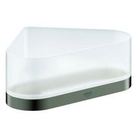 bandeja jabonera esquina con soporte grohe selection anthracite 41038al0