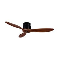 exo lighting - ventilador de techo mistral ip20 sin luz dc 35w r132cm negronogal