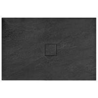 plato de ducha rea stone black 90 x 120