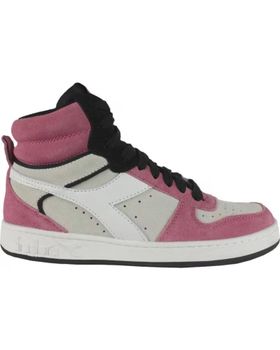 de DIADORA ZAPATILLAS DIADORA MAGIC BASKET MID SUEDE WN 501 179011 TEA ROSE WHITE C9996