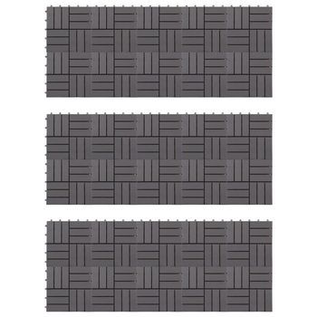 Baldosas De Terraza 30 Uds Madera Acacia Gris Deslavado 30x30cm Vidaxl