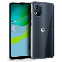 cool funda silicona transparente para motorola moto e13
