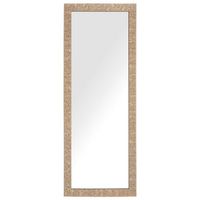 espejo de pared color laton 50 x 130 cm rectangular moderno vintage ajaccio